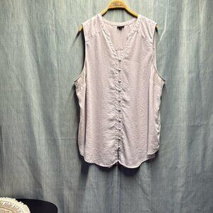 Torrid sleeveless blouse size 4=4X